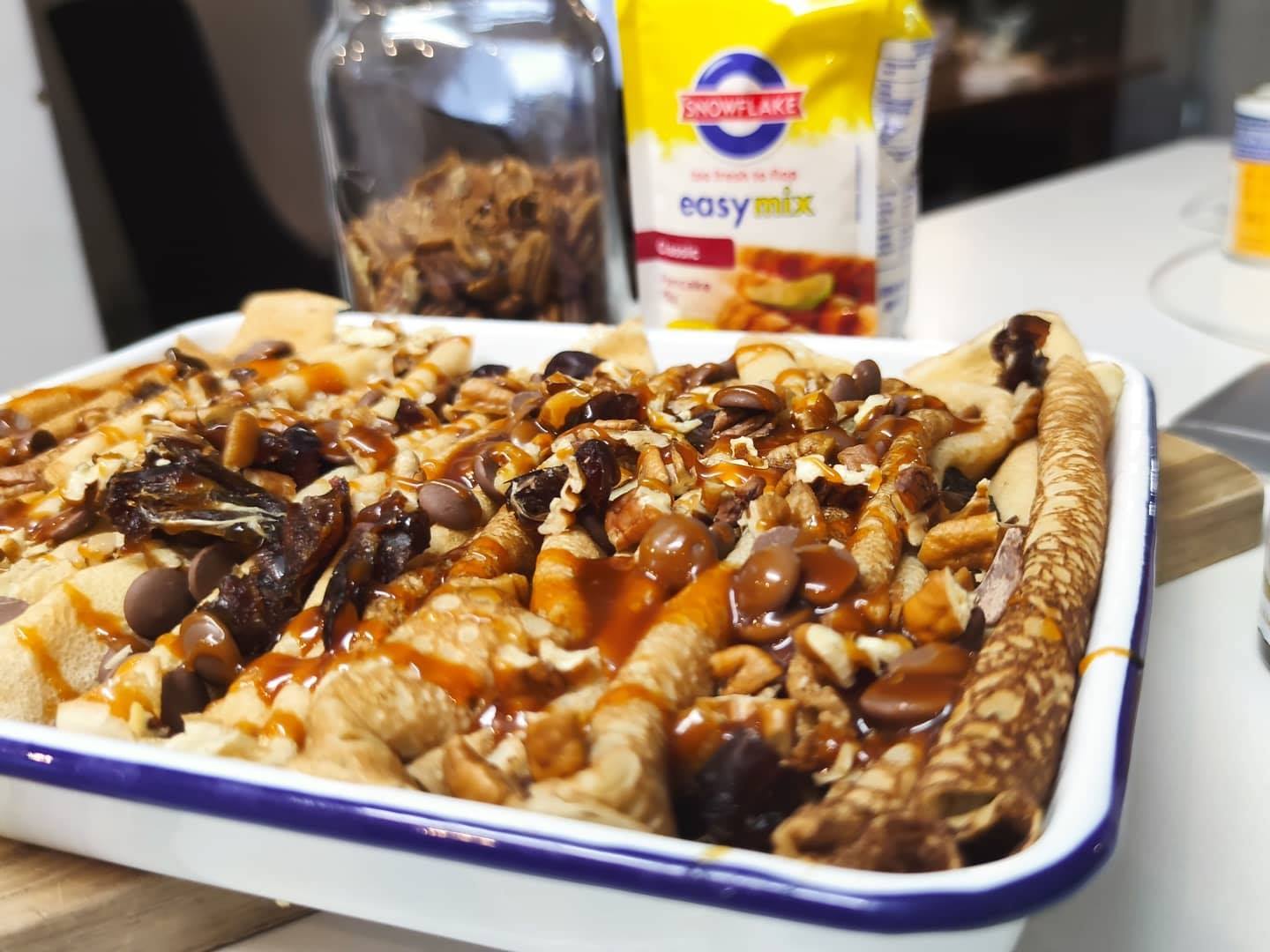 Pancake Pudding, a delicious dessert