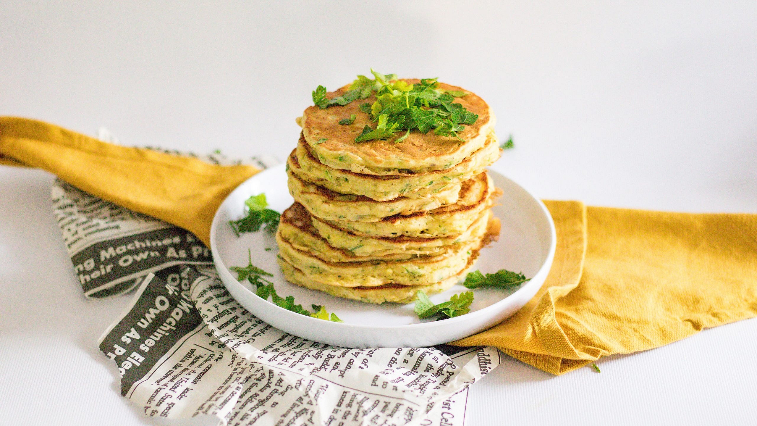 Zucchini Sweetcorn Fritters